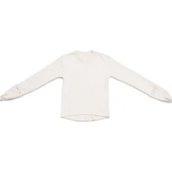 Dupačky Triko Atopics, dlouhý rukáv, materiál Clevertex — oblečení pro děti s atopickým ekzémem, polouzavřené ruce 110 - 116