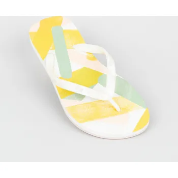 Pánské pantofle OLAIAN Dívčí žabky 190 Aquastripes 35/36 BÉŽOVÁ|BÍLÁ|RŮŽOVÁ