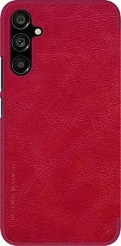 Pouzdro na mobilní telefon Nillkin Qin Book Pro pro Samsung Galaxy A34 5G červené