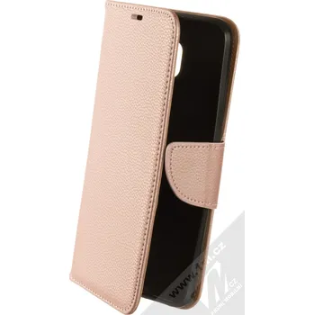Pouzdro na mobilní telefon 1Mcz Stranding Book flipové pouzdro pro Xiaomi Redmi 8A růžově zlatá (rose gold)