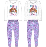 Paw Patrol - Tlapková patrola -Licence Dívčí pyžamo - Paw Patrol 52041950, šedý melír / fialková Barva: Šedá, Velikost: 128