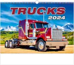 Helma365 Nástěnný kalendář Trucks 2024