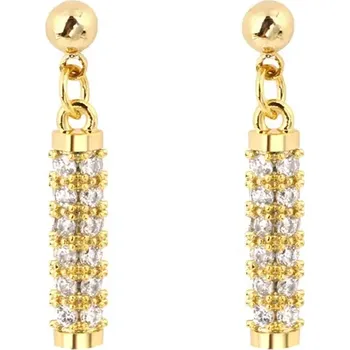 Náušnice Majya Stříbrné náušnice ALICE pozlacené Ag/; ≤1,74 g 10458