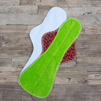 Menstruační vložka LalaH látková giga noční vložka s PUL - Neonka