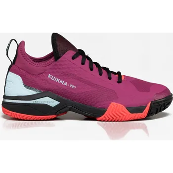 Dámská tenisová obuv KUIKMA Dámské boty na padel PS990 Dynamic 42 FIALOVÁ|RŮŽOVÁ|ČERVENÁ