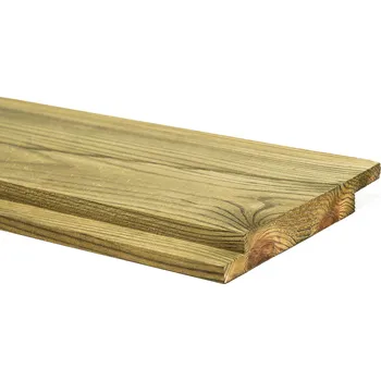 Palubka venkovní Vertikal, borovice, 19x140x4000 mm, impregnovaná