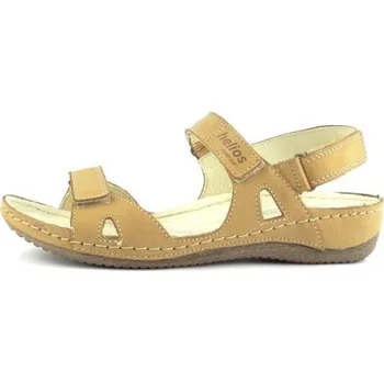 Dámské sandále Helios sandály 205 světle hnědá, velikost 38