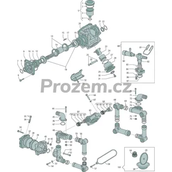 Ventil Pojistný ventil 20 bar pro Comet BP 151 K, BP 171 K, 1219004300