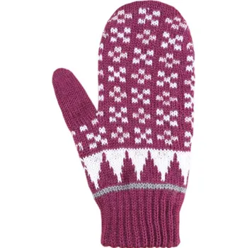 Rukavice Kama pletené Merino rukavice RB208 144 - purpurová XS