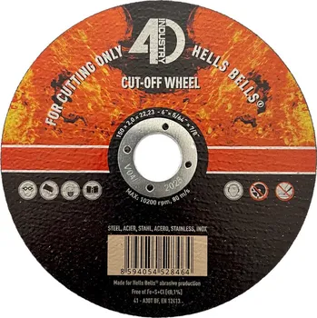 Řezný kotouč Kotouč řez. na ocel a nerez 150x2,0x22,2mm