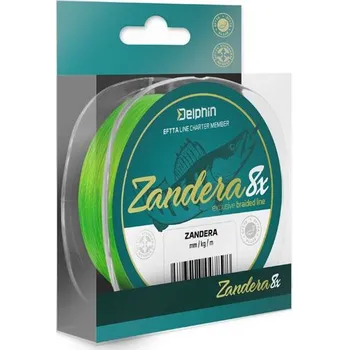 Delphin ZANDERA 8 / fluo zelená 0,12mm 8,5kg 150m