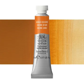 Vodová barva Akvarelová barva Winsor & Newton Professional, 5ml - Gold Ochre