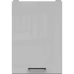 Junona Line Tafla skříňka G1D/40/57 LP, bílá/světle šedý lesk