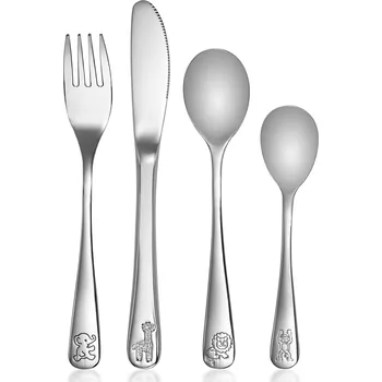 dětský příbor Reer 22238 příbor dětský sada 4 ks nerezový 