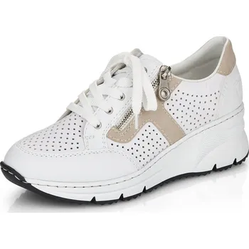 Dámské tenisky Dámská obuv celoroční RIEKER DC N6304-80 bílá 42