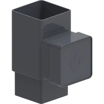 okap Gutta guttaKROP revize svodu Okapové systémy 80 x 76 x 175 mm antracit