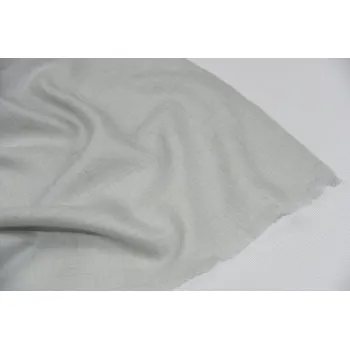 Šála Kašmírová šála Standard světle šedá