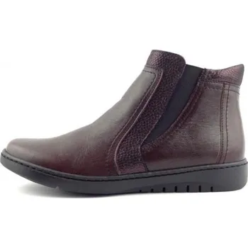 Dámská zimní obuv kotníková obuv Aurelia bordó 310, velikost 37