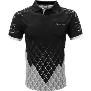 Pánské tričko Tričko Harrows Paragon black/white Velikost: M