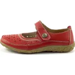 Balerína Aurelia s páskem červená 43241, velikost 38