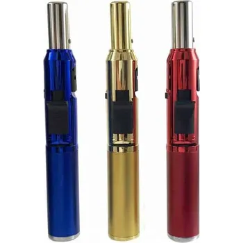 Zapalovač Torch The Force Special Blue Powerful Single, modrá (Speciální zapalovač pro pohodlné nahřívání skleněných, titanových ale i keramických kotlíků určených pro kouření bylinných extraktů nebo-li dabů.)