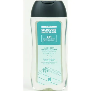 Sprchový gel NABAIJI Sprchový gel Anti Chlor 2v1 na tělo i vlasy 250 ml ŠEDÁ