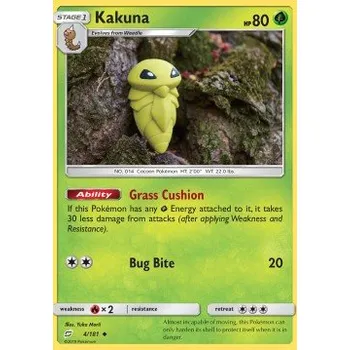 Volný čas Pokémon TEU 004/181 Kakuna - Team Up Stav: Excellent, Verze: NORMAL