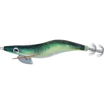 Umělá nástraha SEA SQUID Hybridní nástraha na lov kalmarů a sépií Seashell 3.0 zelená makrela