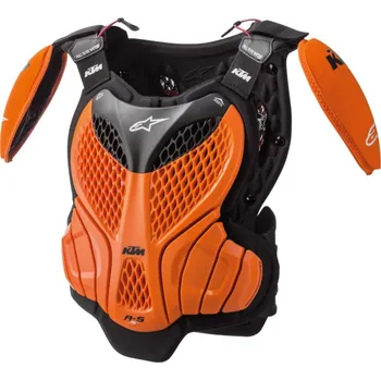 Motocyklový chránič hrudi a pátěře Dětský hrudní chránič / chránič hrudníku a ramen KTM KIDS A-5 BODY PROTECTOR velikost S/M