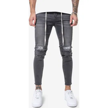 Dámské džíny Don Lemme Džíny Embroidery - grey Velikost: 28R