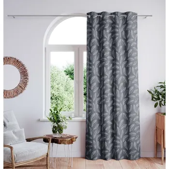 Závěs ArtFlhf Stínicí závěs CALM Velvet K | charcoal 140 x 250 cm