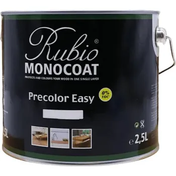 barva a nátěr na dřevo Rubio Monocoat Precolor Easy Nordic White Velikost balení: 2,5 L