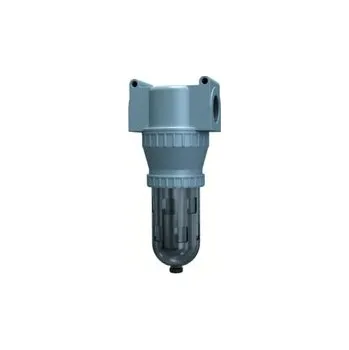 Ochranný vodní filtr původní označení 650F/S, filtr, poloautomatické vypouštění kondenzátu, zásobník z plastu s ochr. košem, připojení 11/4", FI04-114-P