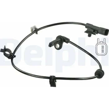 Přislušenství brzdového systému Snímač, počet otáček kol DELPHI SS20350