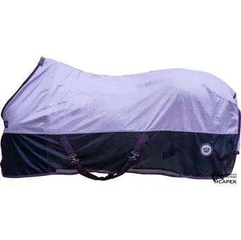 Jezdectví Síťová deka HKM -LAVENDER BAY- - Levandulová - 155cm
