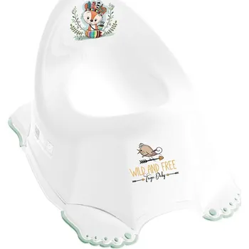 Nočník Tega Baby Dětský nočník s protiskluzem hrací Liška zelená