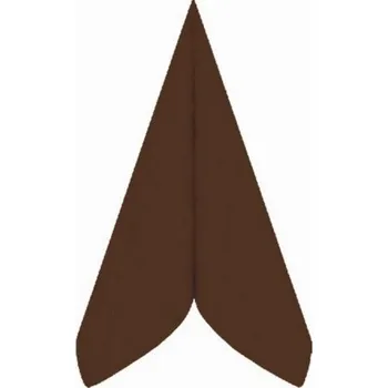 Papírový kapesník Papírové ubrousky 'ROYAL COLLECTION' 40 × 40 cm, hnědá