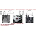 Automega Autopotahy DACIA DUSTER II, od r. 2018, AUTHENTIC DOBLO, vlnky černé