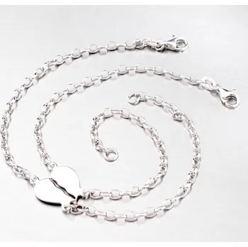 Oblečení a móda Náramek stříbro 925 pro zamilovaný pár MBR5503A délka 20 cm