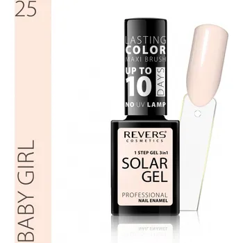 Lak na nehty Revers Solar Gel gelový lak na nehty 25 Baby Girl 12 ml