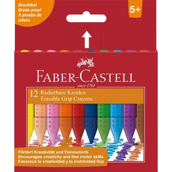 Faber-Castell Grip voskovky trojhranné 12 ks