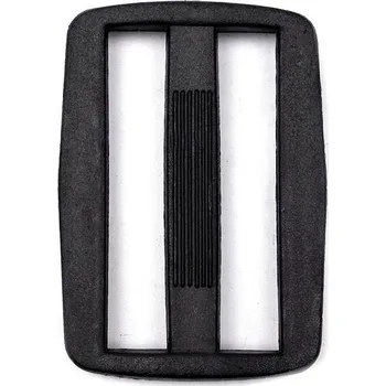 Průvlek, ČERNÝ, 2x2,9 cm, 1 kus