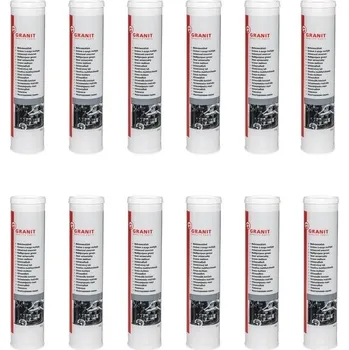 Plastické mazivo Sada víceúčelových maziv 12 ks, K 2 K-25, NLGI 2, 400 g, -25 °C až +120 °C