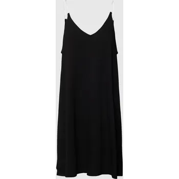 Dámská noční košile Dámská krátká noční košile s ramínky YI2222635 001 černá - DKNY S