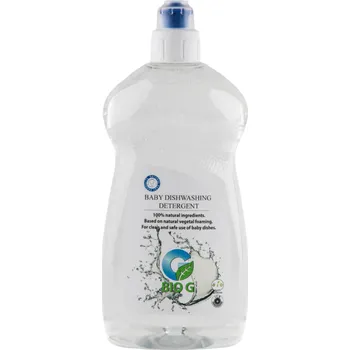 Mycí prostředek BIO G Bio a netoxický čistící prostředek na mytí nádobí vhodný i pro děti 500 ml