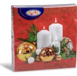 WIMEX Vánoční ubrousky 3vrstvé 33 x 33…