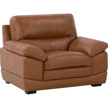 Křeslo Beliani Horten 131668 hnědé