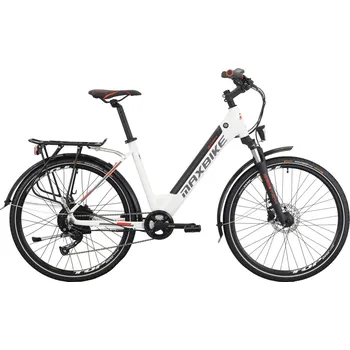 Elektrokolo Maxbike elektrokolo Civita 26 bílá + červená - 26"