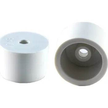 Zátka kvasná gumová pro 5l demižon 33/29 mm bílá