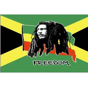 Vlajka Vlajka Jamajka Bob Marley 150 x 90 cm